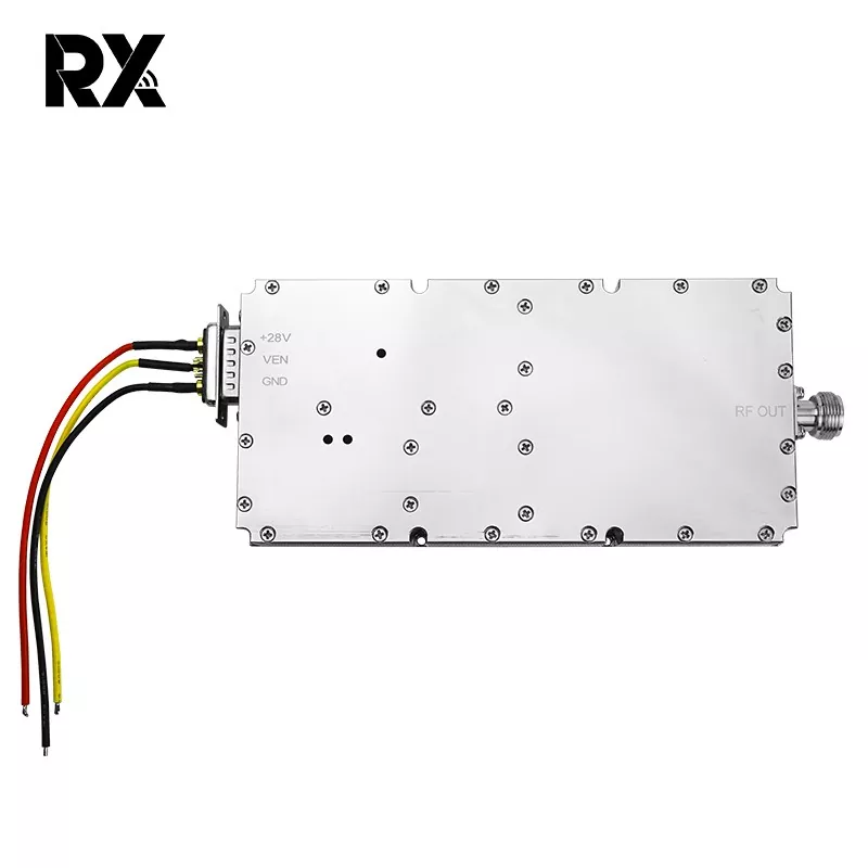 Wzmacniacz modułowy zakłócający o dużej mocy 100 W